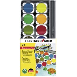 Eberhard Faber Deckfarbenkasten Winner 24 Deckfarben, 1Stück