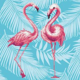 Pracht Diamond Dotz Flamingo Duo  37 x 42cm, 1 Stück