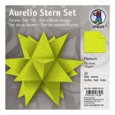 Aurelio Stern Set PLEASURE hellgrün 15 x 15cm 135g,...