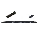 Tombow ABT Dual Brush Pen schwarz , 1 St&uuml;ck