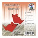 Faltblatt "Uni" rot  10 x 10cm 65g, 100Blatt