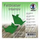 Ursus Faltblatt "Uni" dunkelgrün 10 x 10cm...