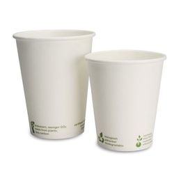 Coffee Cup 200ml / 8oz kompostierbar - Greenline, 50 Stück