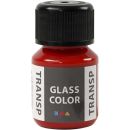 Glass Color transparent Rot, 30ml Glas