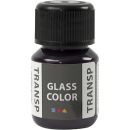 Glass Color transparent Violett, 30ml Glas