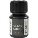 Glass Color transparent Schwarz, 30ml Glas