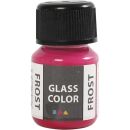 Glass Color Frost Rot, 30ml Glas