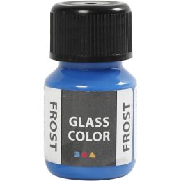 Glass Color Frost Blau, 30ml Glas
