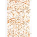 CREApop® Deko Sisal Tischband 17cm x 15m orange, 1Rolle