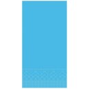 Mank ServietteTissuewatte hellblau 3 lagig, 33x33cm, 1/8...