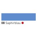 Home Design Window Style Schablonierfarbe, 29ml  Pen, Saphirblau, 1 Stück