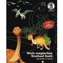 Ursus Magisches Kratzel-Buch Drachen & Dinos, 1 Set