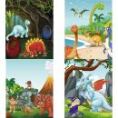 Ursus Magisches Kratzel-Buch Drachen & Dinos, 1 Set