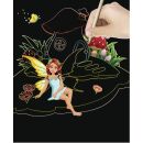 Ursus Magisches Kratzel-Buch Feen & Prinzessinen, 1 Set