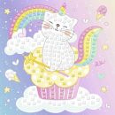 Moosgummi Mosaik "Glitter Kittycorn", 1 Set