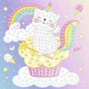 Ursus Moosgummi Mosaik "Glitter Kittycorn", 1 Set