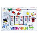 Viva Decor KIDS Window Color Set Let it Snow