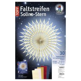 Ursus Faltstreifen Solino-Stern 110g, 30Blatt
