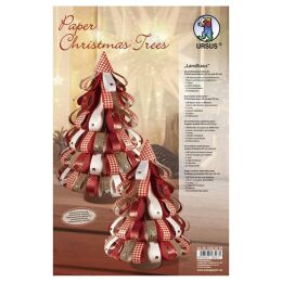 Ursus Paper Christmas Trees Landhaus, 1 Set