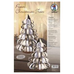 Ursus Paper Christmas Trees Country, 1 Set
