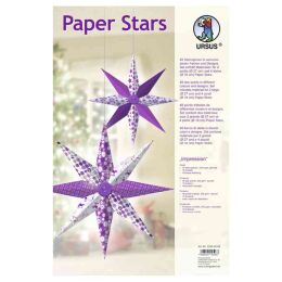 Ursus Paper Stars Impression, 1 Set