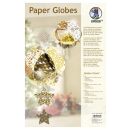 Ursus Paper Globes Golden Charm, 1 Set