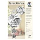 Ursus Paper Globes Silver Charm, 1 Set