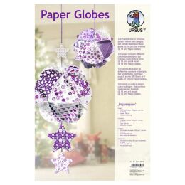 Ursus Paper Globes Impression, 1 Set