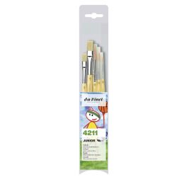 da Vinci Junior Allround - Malpinsel 4211 Set, 5 Pinsel