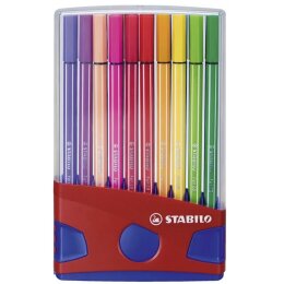STABILO Pen 68 ColorParade Fasermaler 1mm,1 Set