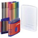 STABILO Pen 68 ColorParade Fasermaler 1mm,1 Set