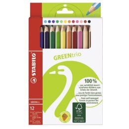 STABILO GREENtrio 12 er,1 Set