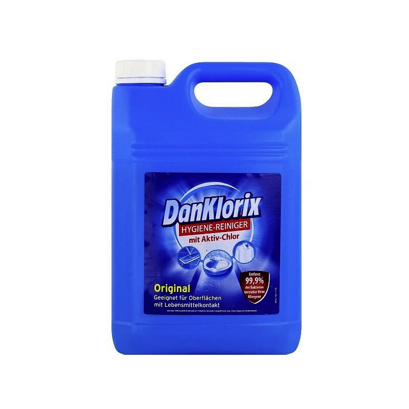 Dan Klorix desinfizierender Reiniger MHD 06/2029 5 Liter