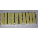 Scheuerschwamm, 15,3 x 6,9 x 4,2cm, gelb-grün, 10...