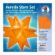 Ursus Aurelio Stern Set Transparentpapier orange 20 x 20m 115g, 33Blatt