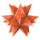 Ursus Aurelio Stern Set STERNENGLANZ orange 14,8 x 14,8cm...