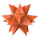 Ursus Aurelio Stern Set STERNENGLANZ orange 14,8 x 14,8cm 115g, 33Blatt