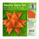 Ursus Aurelio Stern Set SILVER STARS orange 14,8 x 14,8cm...