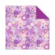 Ursus Faltblätter Florentine FLOWER POWER violett 80g 15 x 15cm, 65 Blatt