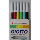 Lyra Fasermaler GIOTTO Turbo Maxi, Katonetui mit 6...