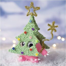 Mini Kreativ Set Weihnachtsbaummonster, 1 Set