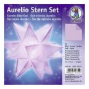 Ursus Aurelio Stern Set Transparentpapier lila 15 x 15cm 115g, 33Blatt