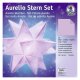 Ursus Aurelio Stern Set Transparentpapier lila 30 x 30cm 115g, 33Blatt