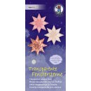 Ursus Transparente Fenstersterne 9 x 20cm 115g Motiv 2,...
