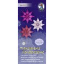 Ursus Transparente Fenstersterne 9 x 20cm 115g Motiv 4,...