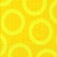 P+ D Serviette, circle yellow, 3 lagig, 33x33cm, 1/4 Falz