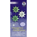 Ursus Transparente Fenstersterne 9 x 20cm 115g Motiv 7,...