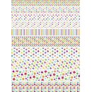 Ursus Fröbelsterne Faltstreifen Multicolor, 60 Stück