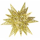 Ursus Designkarton FILINO - Stern Starlight gold, 1 Set