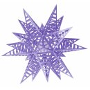 Ursus Designkarton FILINO - Stern Starlight lavendel, 1 Set